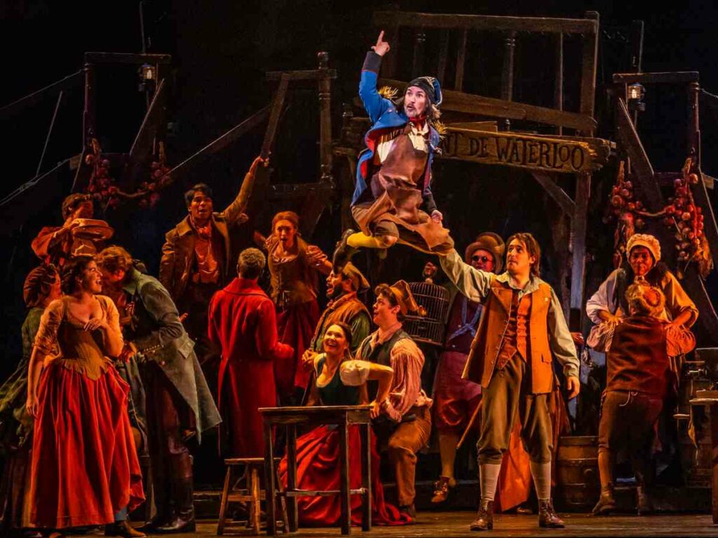 scene from "Master of the House" from Les Misérables